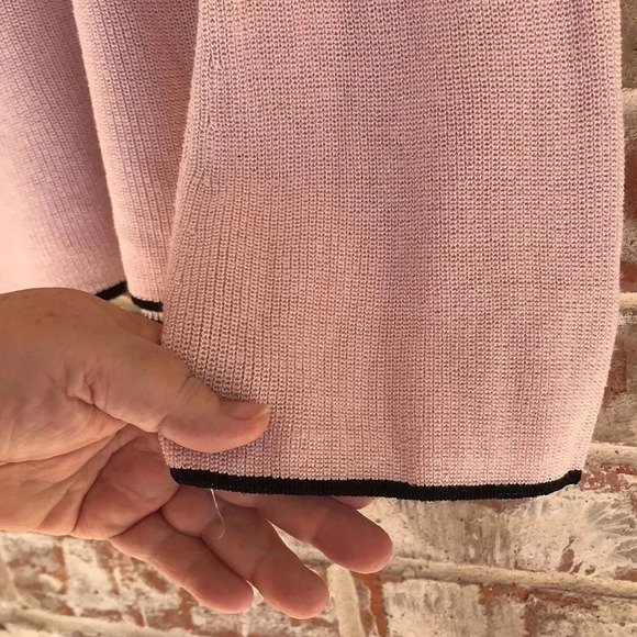 Vince Camuto Pink Crew Neck Sweater - Picture 3 of 7